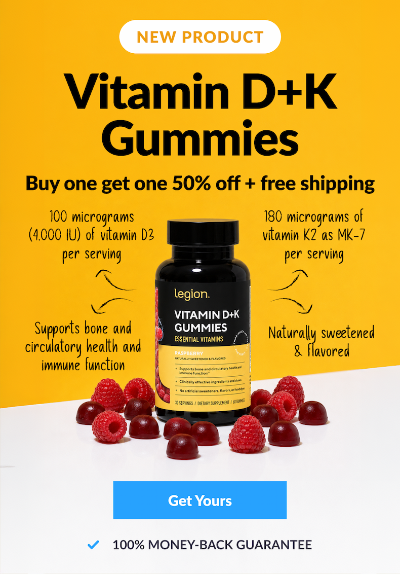 New Vitamin D+K Gummies
