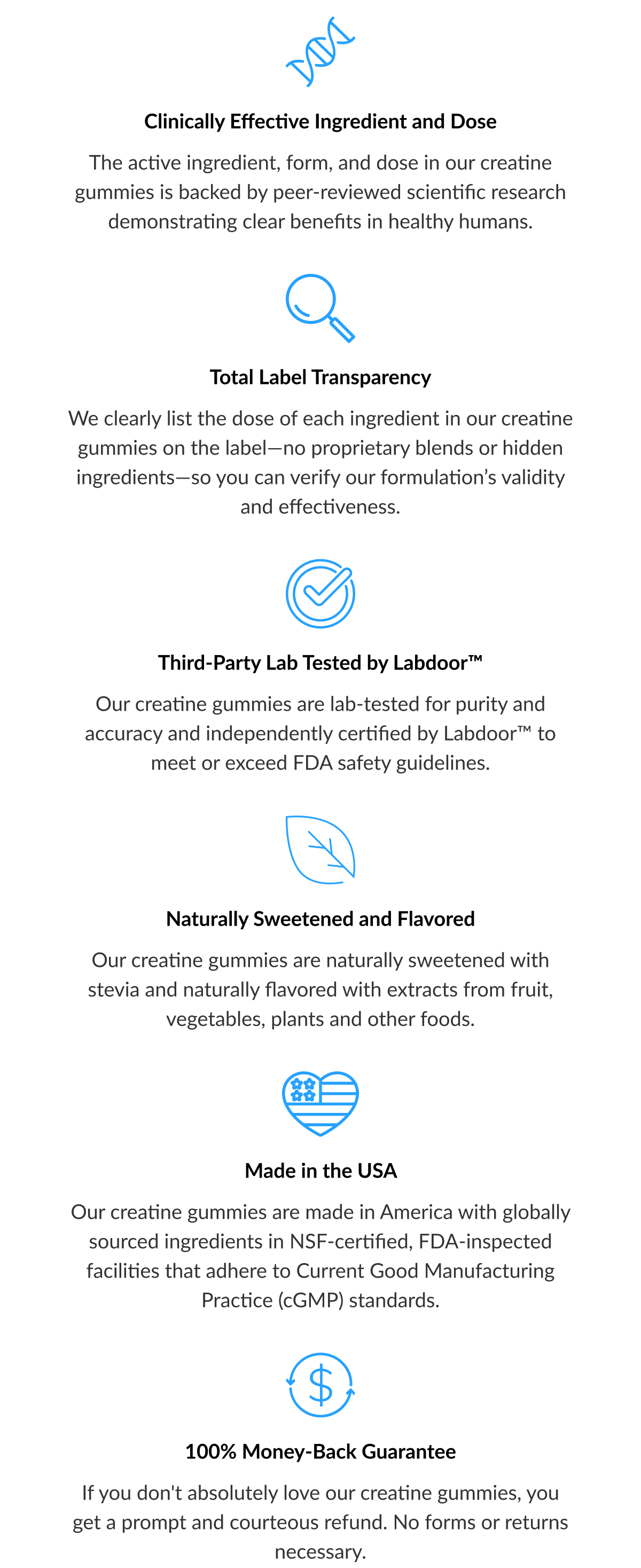Clinically Effective Ingredients and Doses