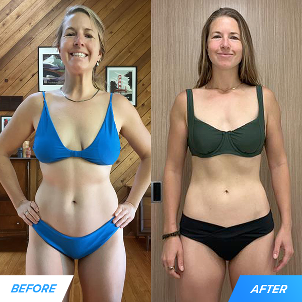 Kelsey (32 years old) absolutely crushed it, losing 12 pounds, 5% body fat, and get into the best shape of her life.