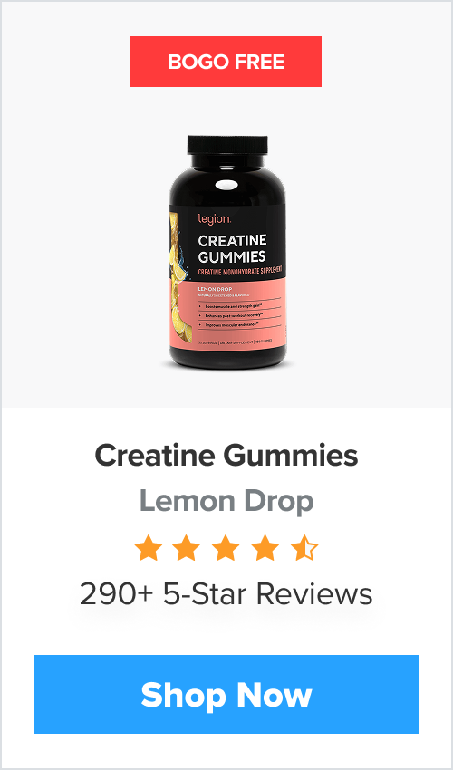 Lemon Drop Creatine Gummies