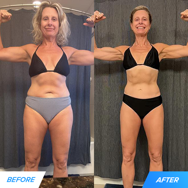 "The amazement I felt when I looked in the mirror one day and realizing I was looking at MY OWN BODY, with defined muscles… wow. It's ME!"