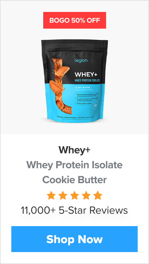 Whey+ Cookie Butter! BOGO 50% Off!