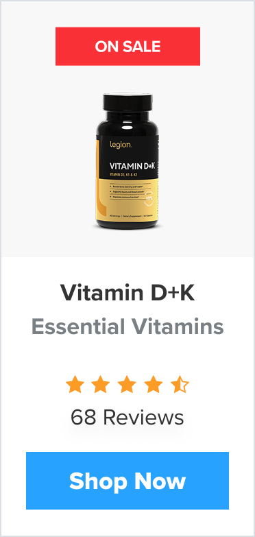 Vitamin D+K on sale