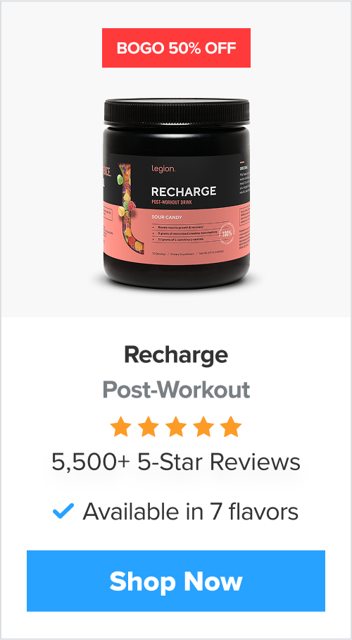 Recharge Post-Workout! BOGO 50% Off!