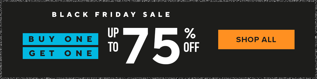Black Friday sale! BOGO 75% off!