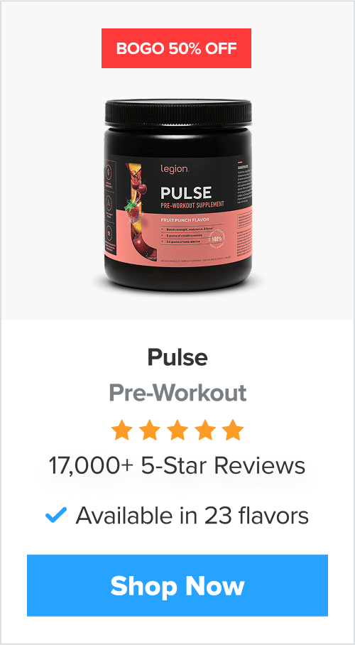 Pulse Pre-Workout! BOGO 50% Off