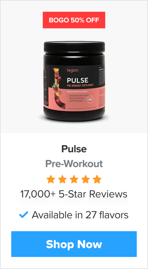 Pulse Pre-Workout! BOGO 50% Off