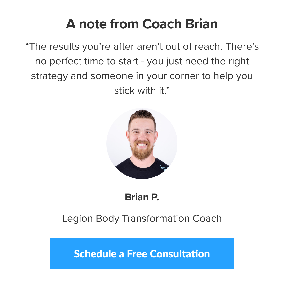Schedule a Free Consultation