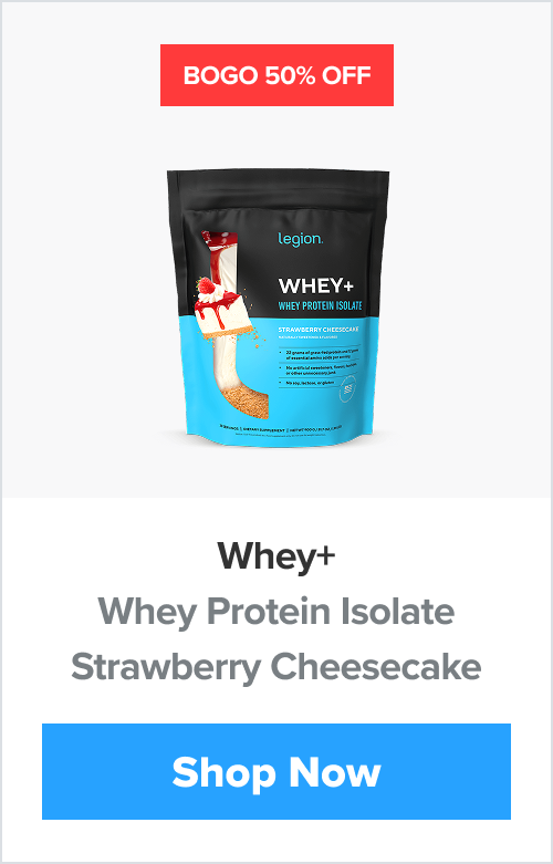 Whey+ Strawberry Cheesecake