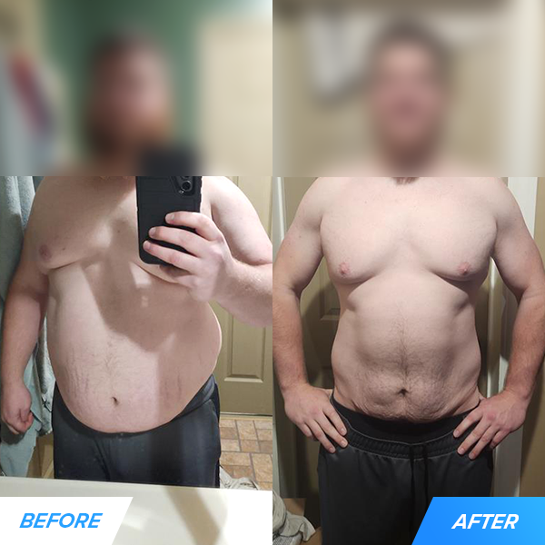 Evan, 34, lost 80 pounds in 1 year of coaching, all while on the road and in hotels constantly for his job.