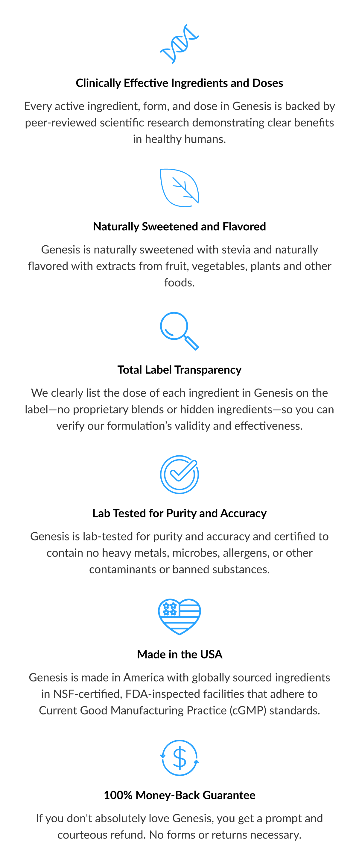 Clinically Effective Ingredients and Doses
