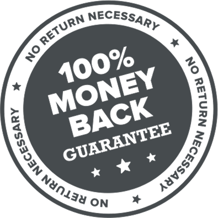100% Money Back Guarantee