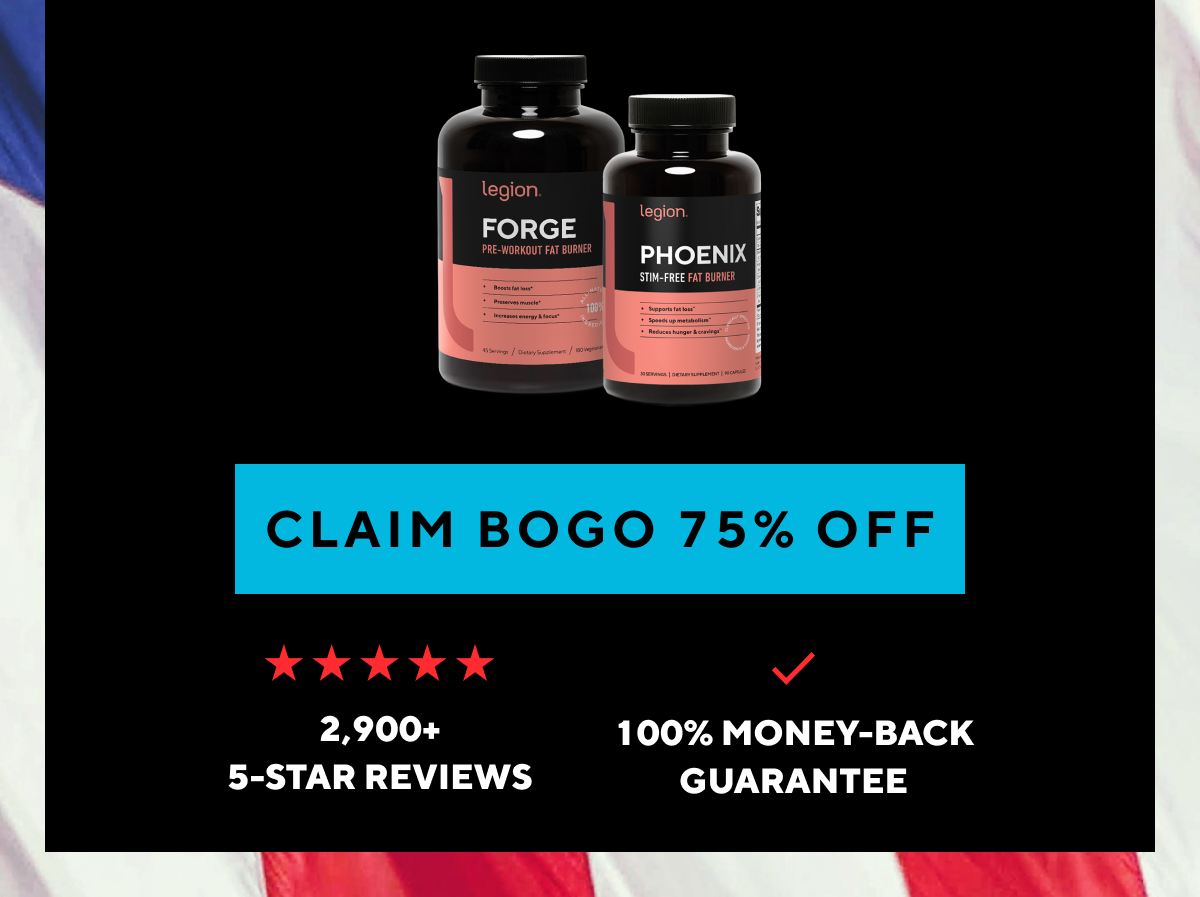 Flash Sale: Buy one get one 75% off fat burners