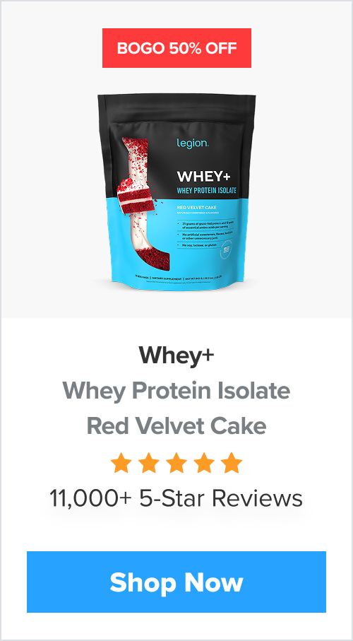 Whey+ Red Velvet! BOGO 50% Off!