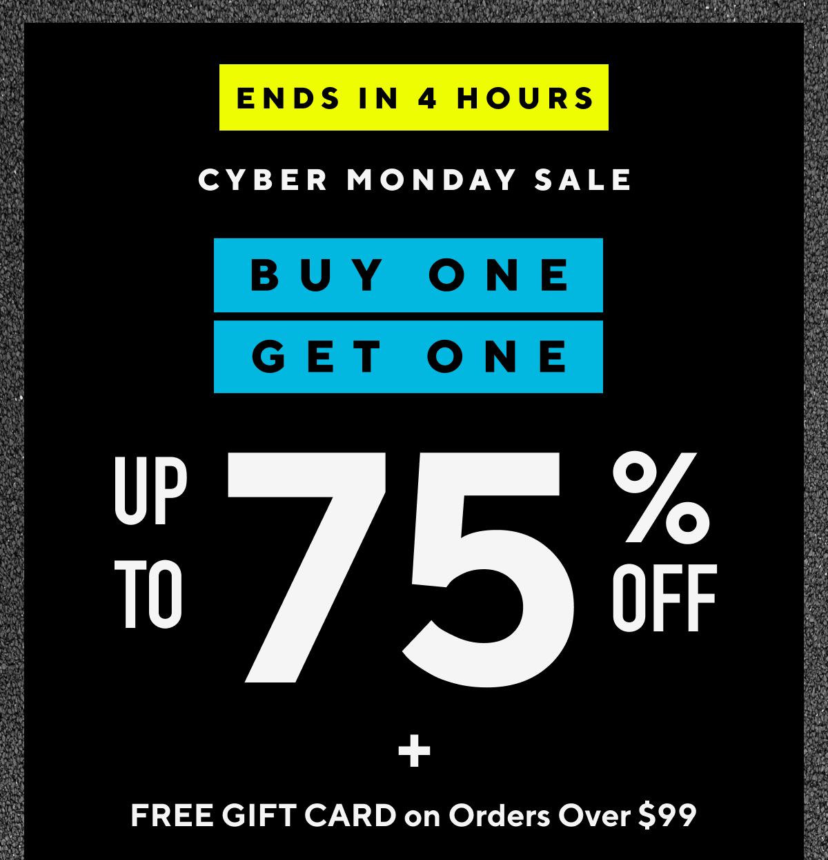 Cyber Monday Extended! BOGO 75% Off! 