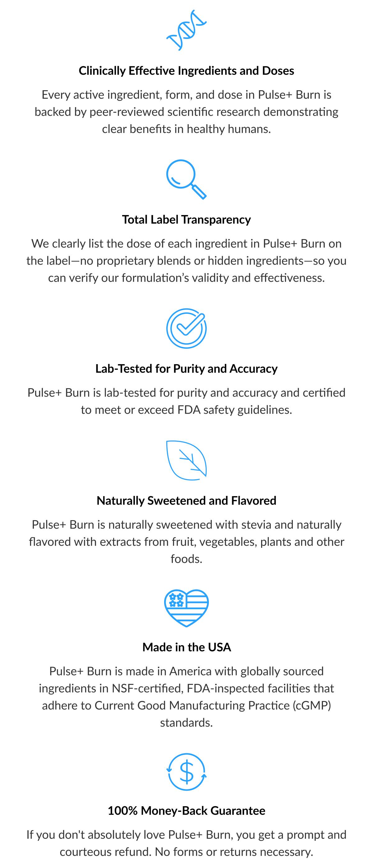 Clinically Effective Ingredients and Doses