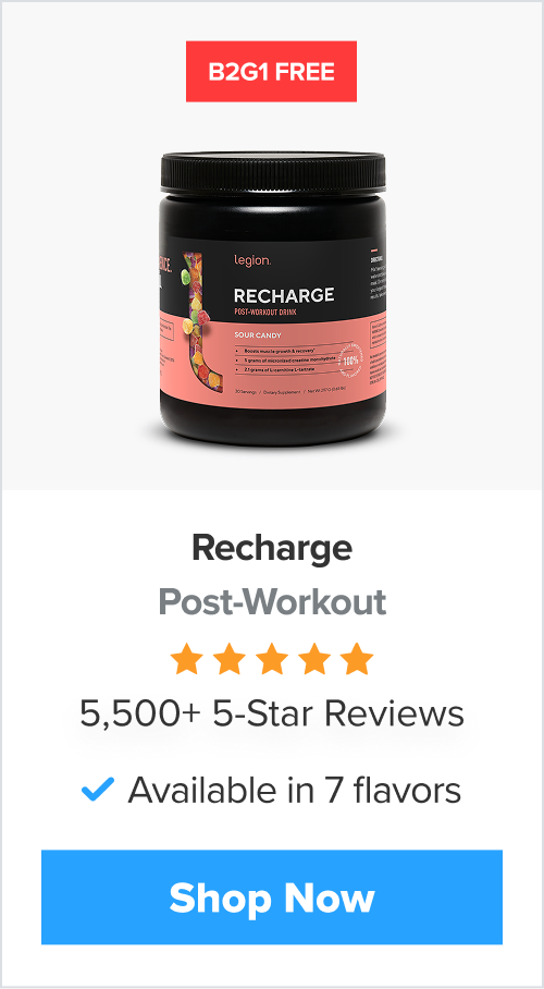 Recharge Post-Workout Buy Two Get One Free