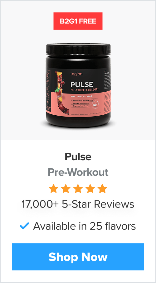 Pulse Pre-Workout Buy Two Get One Free