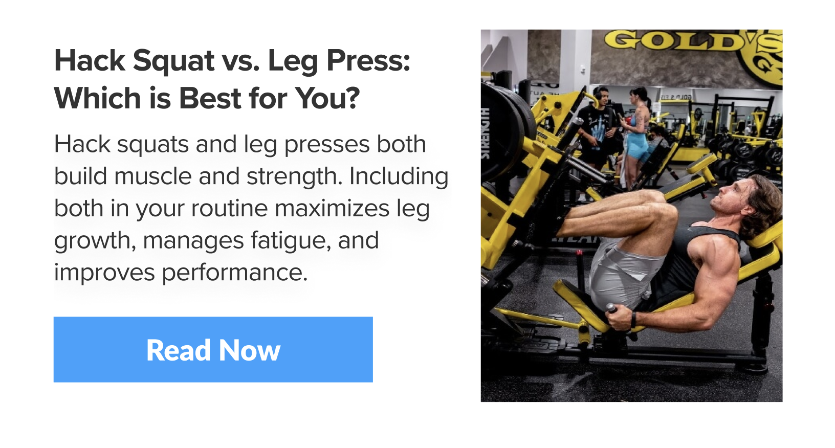 Hack Squat vs. Leg Press: Which is Best for You?