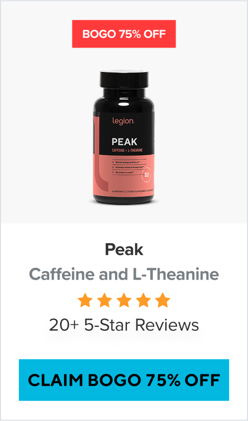 BOGO 75% Off Peak