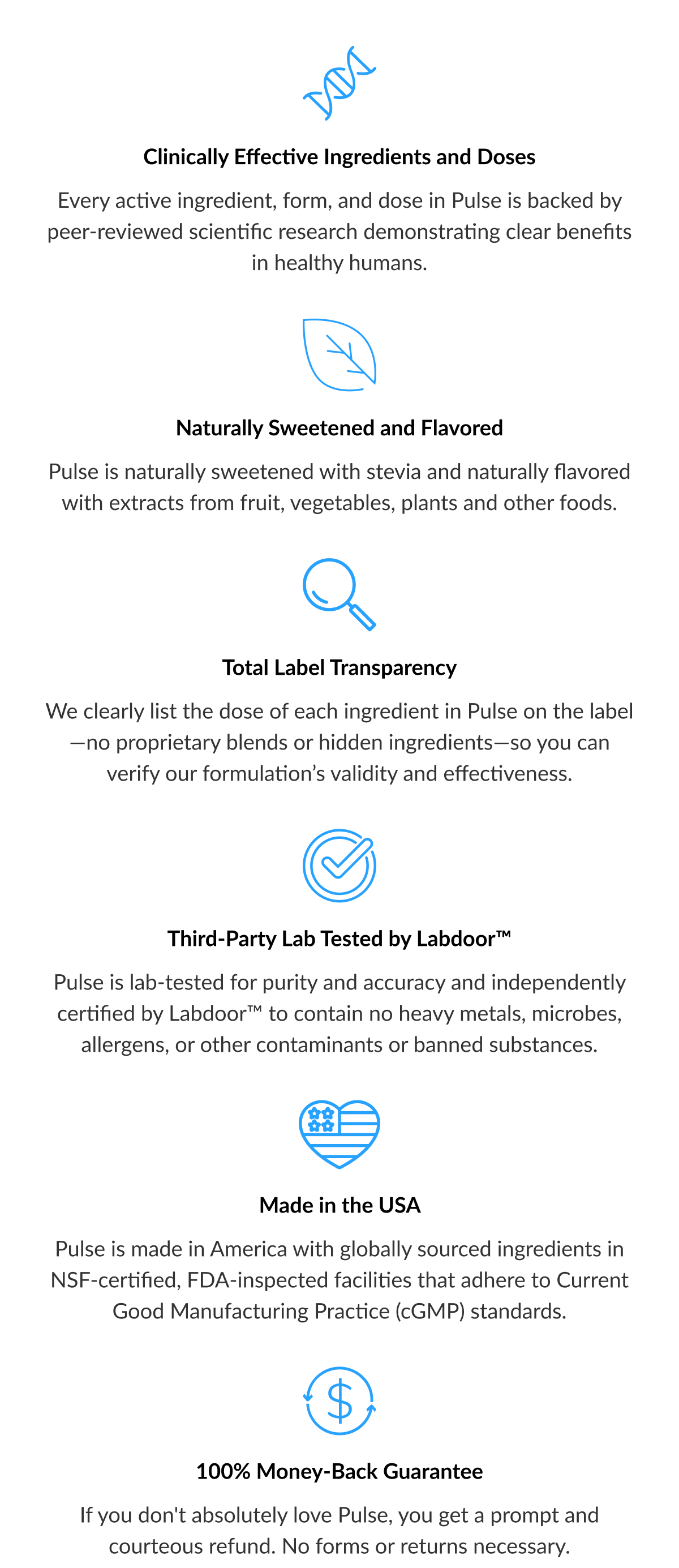 Clinically Effective Ingredients and Doses