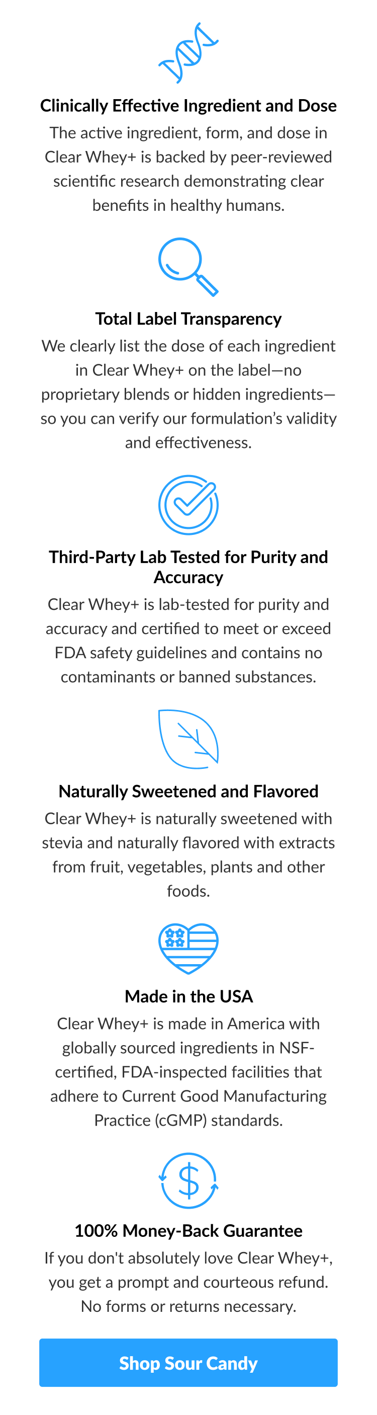 Clinically Effective Ingredient and Dose