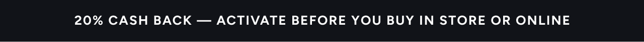 20% cash back