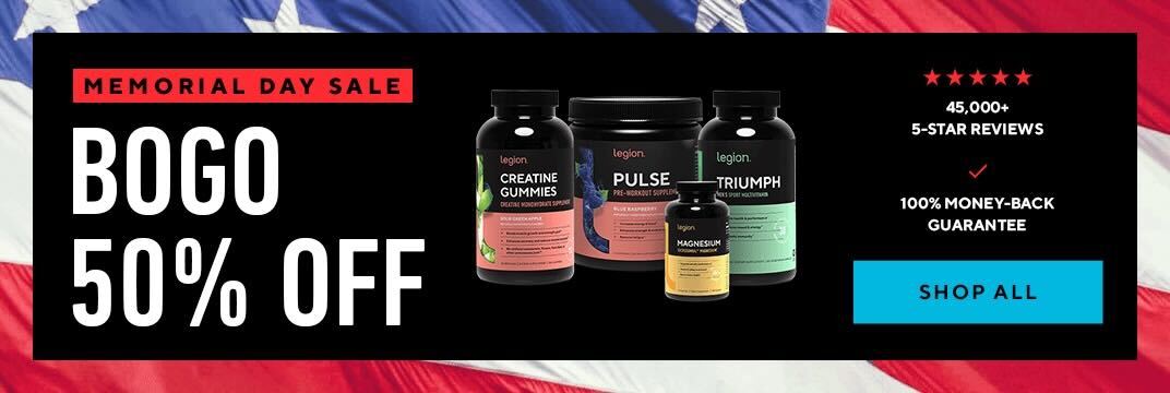 Memorial Day Sale BOGO 50% Off