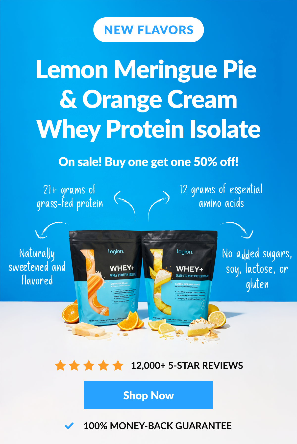 Whey+ New Flavors