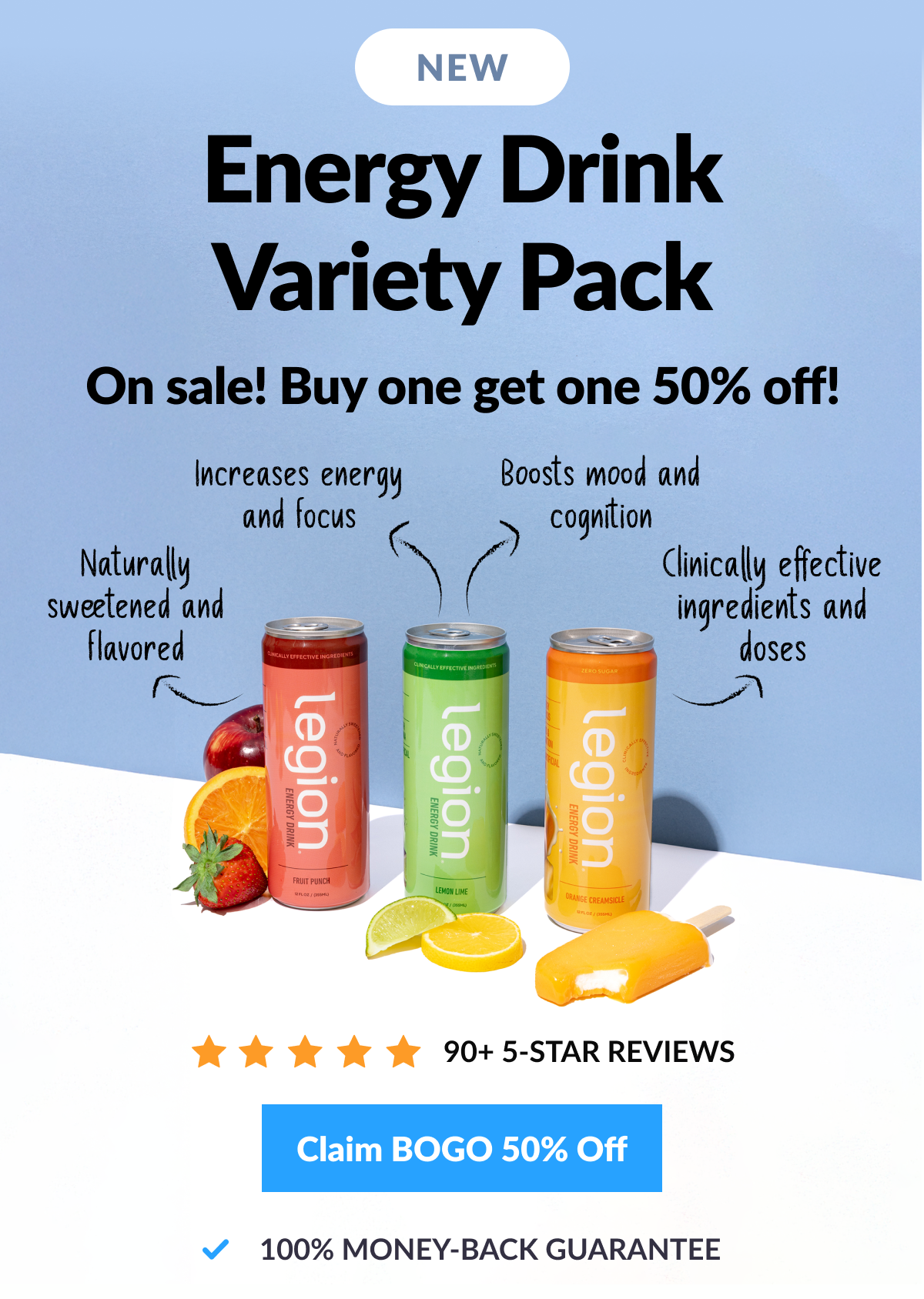 New Energy Drink Variety Packs!
