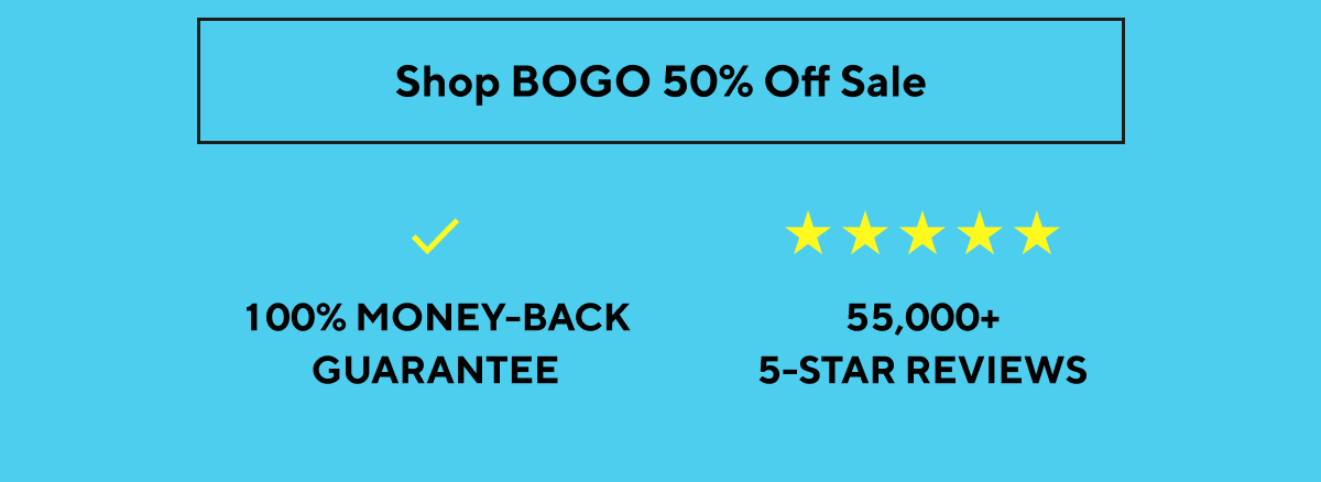 Buy one get one 50% off