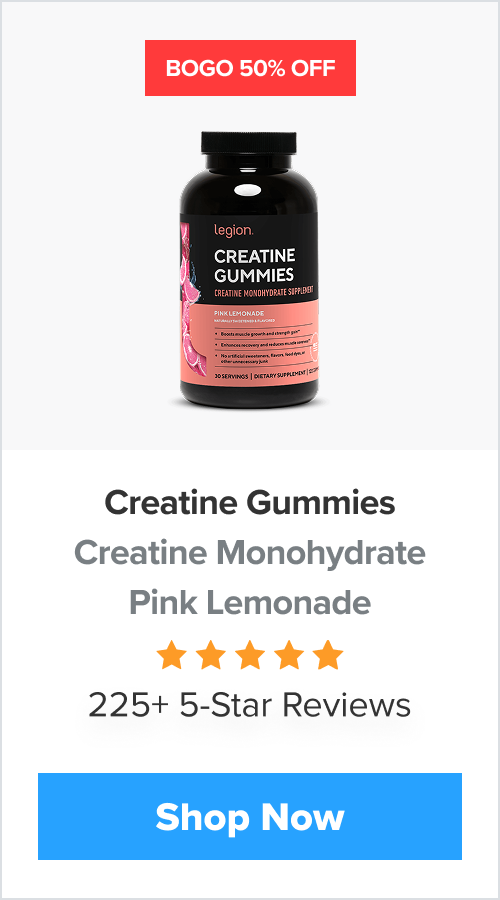 Pink Lemonade Creatine Gummies! BOGO 50% Off