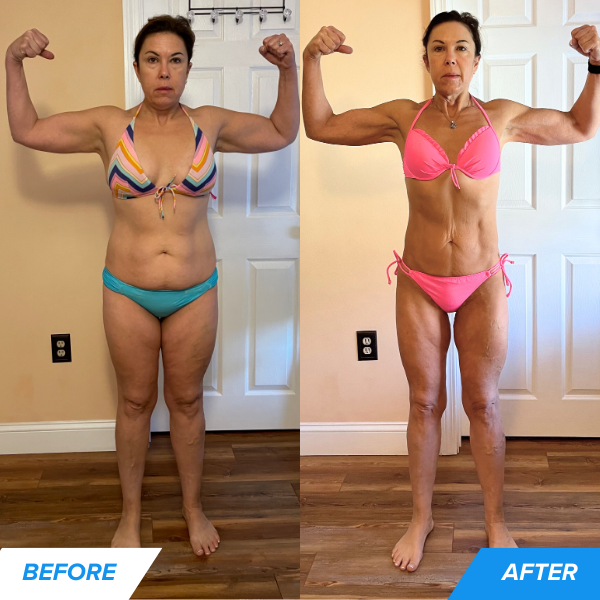 It's also how we helped Lori (50) drop 30 pounds and over 6 inches off her waist: