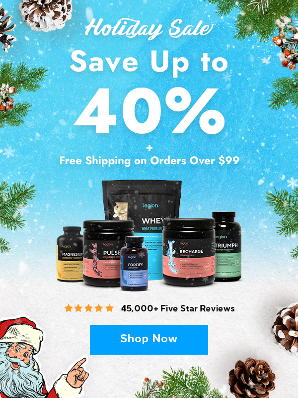 Save up to 40% during our Holiday Sale!