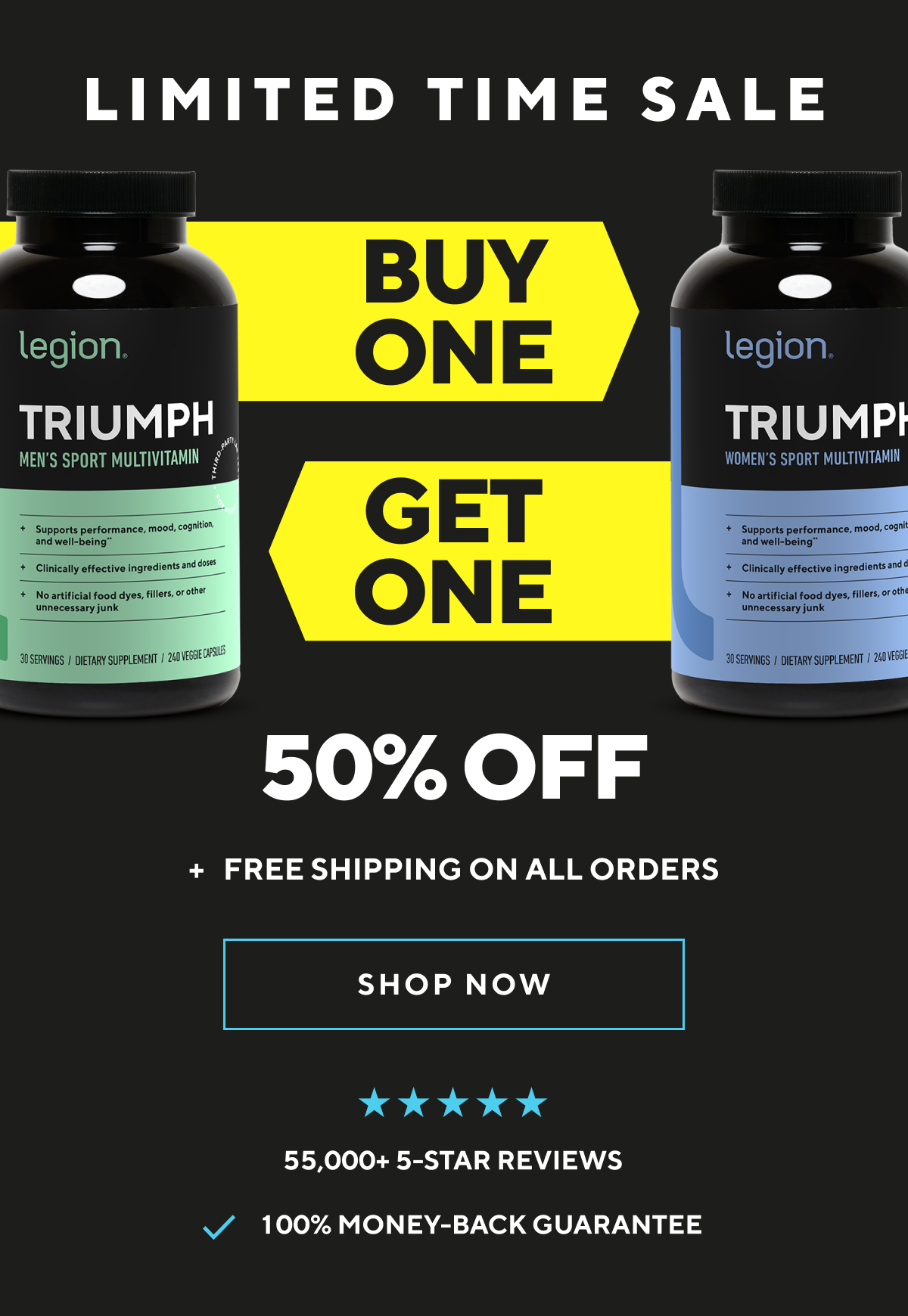 Buy One Get One 50% Off