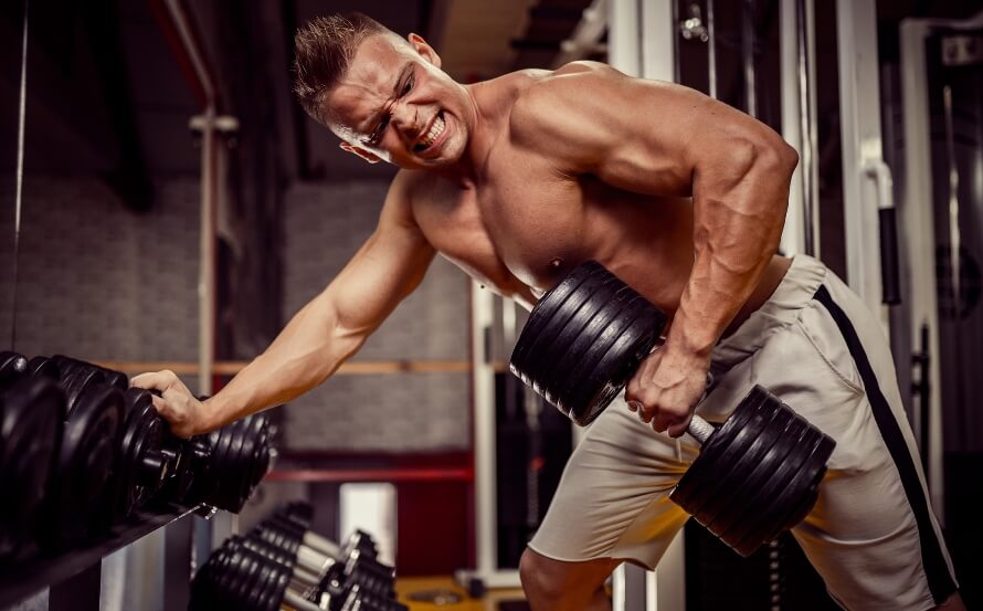 Kroc Rows for Upper Back Mass and Strength