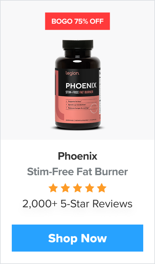 Phoenix Stim-Free Fat Burner BOGO 75% Off!