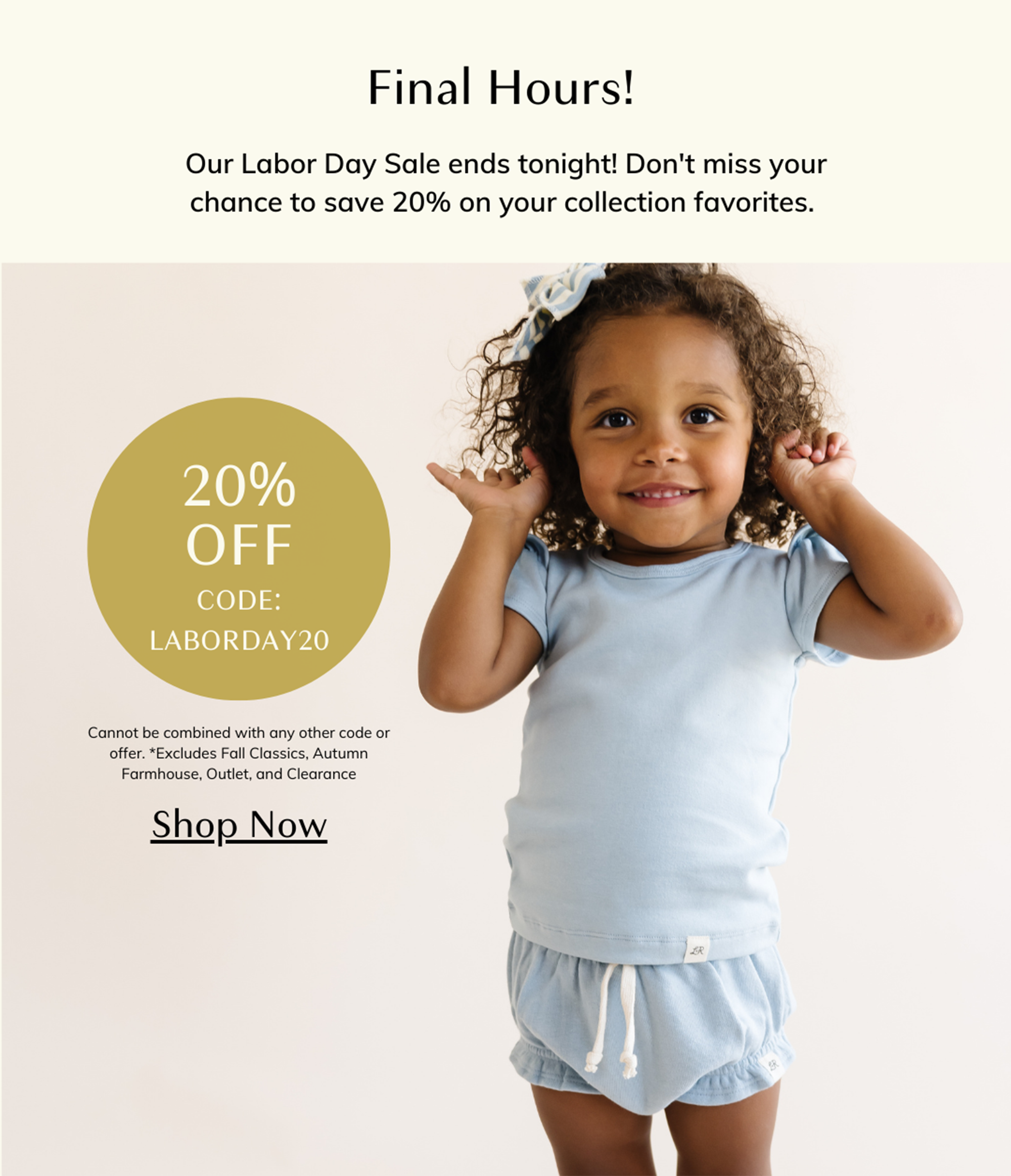 Final Hours! Little Road Co.