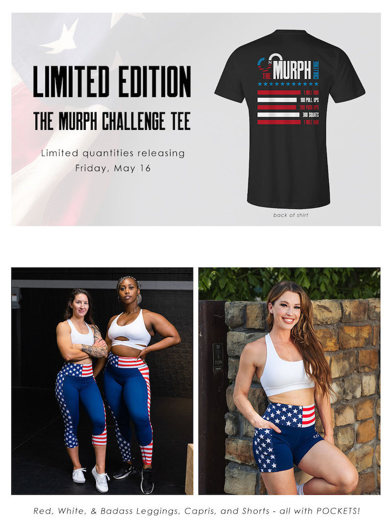 Red white and blue apparel