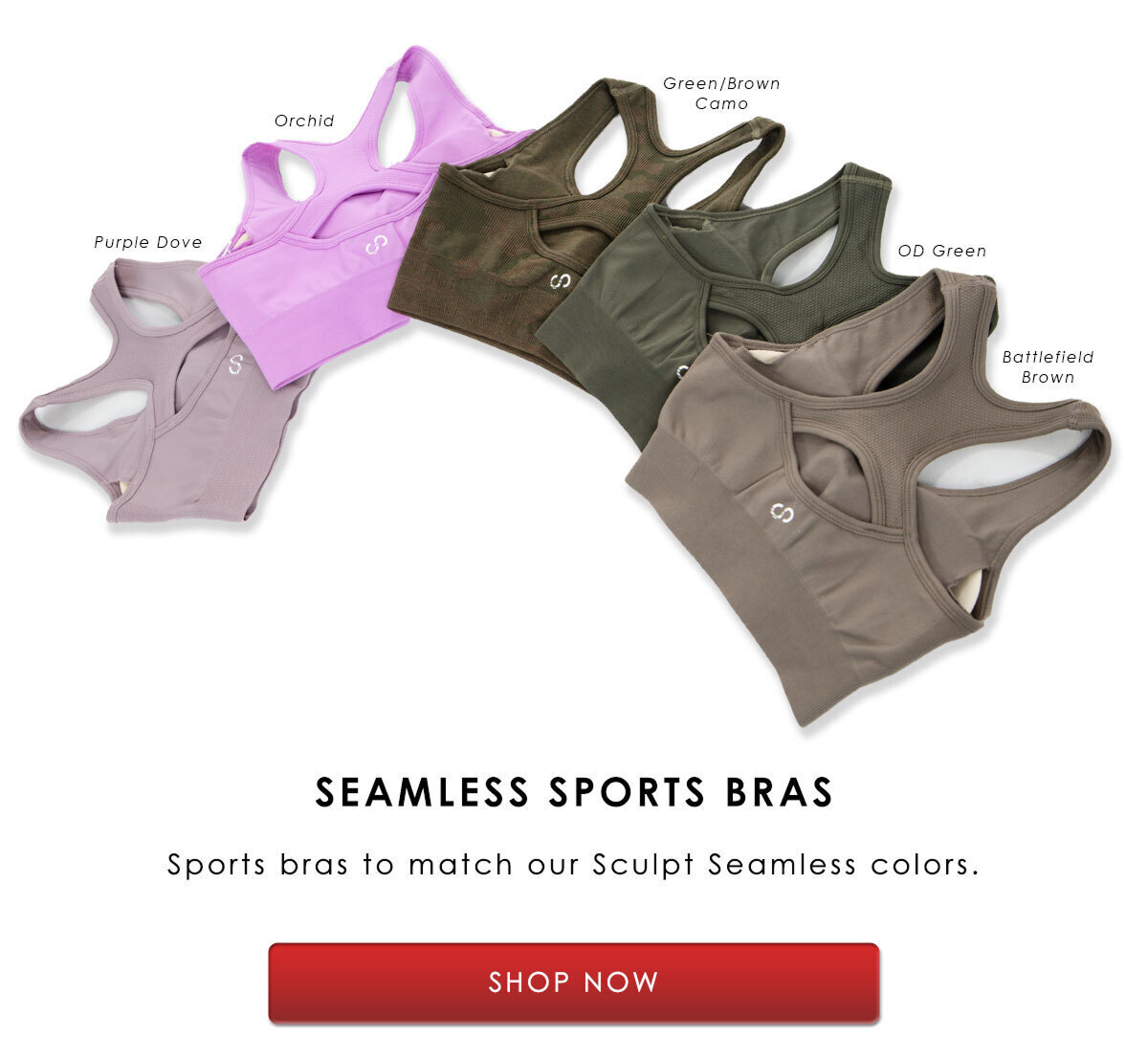 Seamless Sports Bra