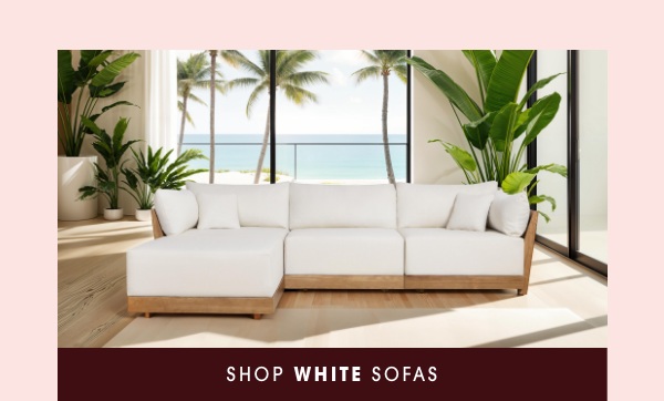 Shop white sofas