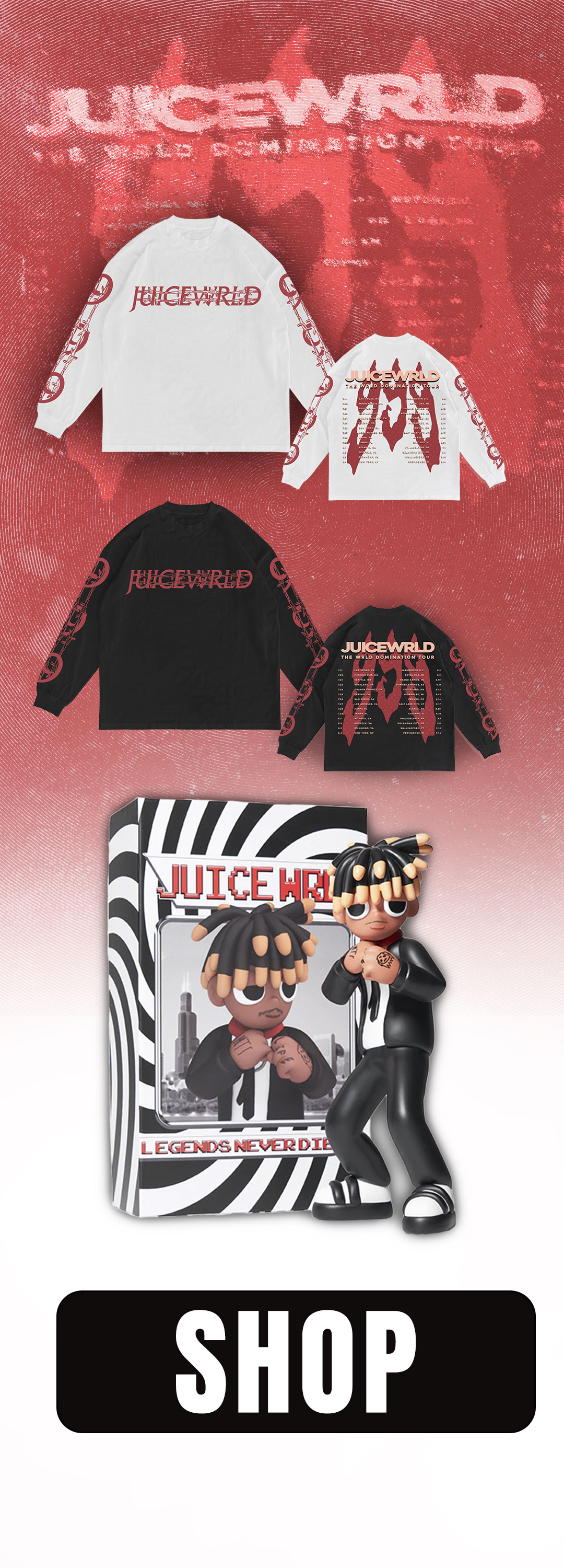 ⏰ THROWBACK THURSDAY & JUICE WRLD TOY NEW ARRIVALS AVAILABLE NOW