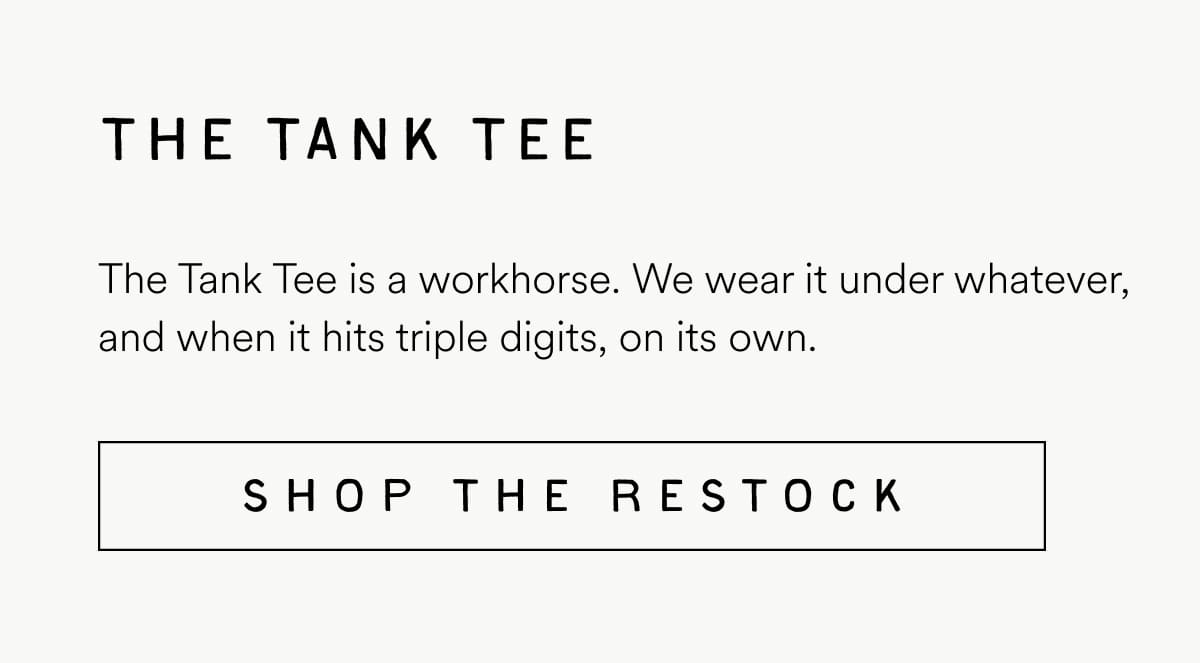 Tank Tee 