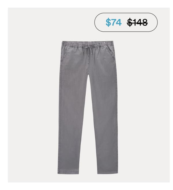 Air Cotton Bo Pants / Silver