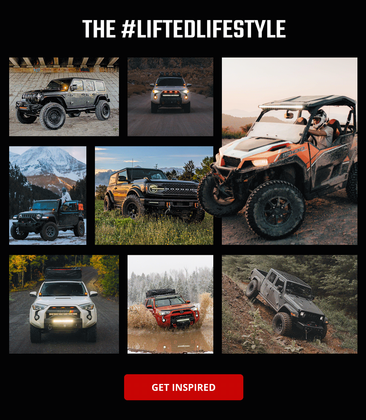 THE #LIFTEDLIFESTYLE | GET INSPIRED