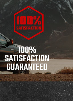 100% SATISFACTION GUARANTEED