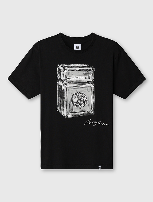 black amp tee