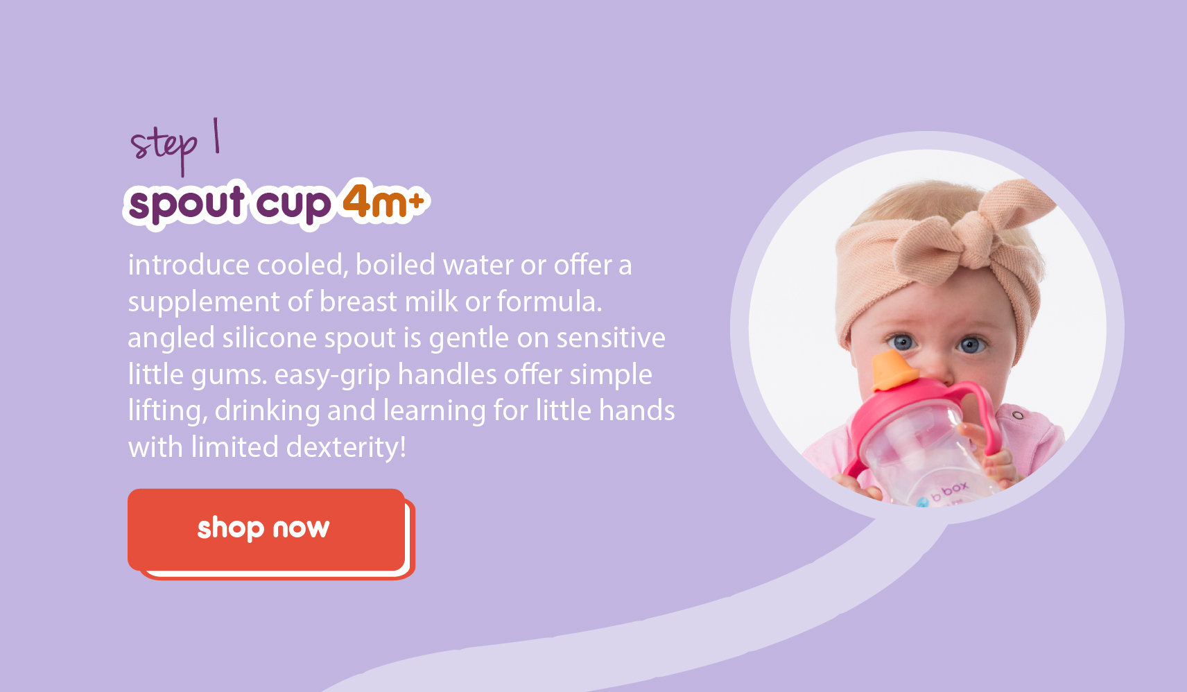 Learning to drink with b.box! B Box For Kids