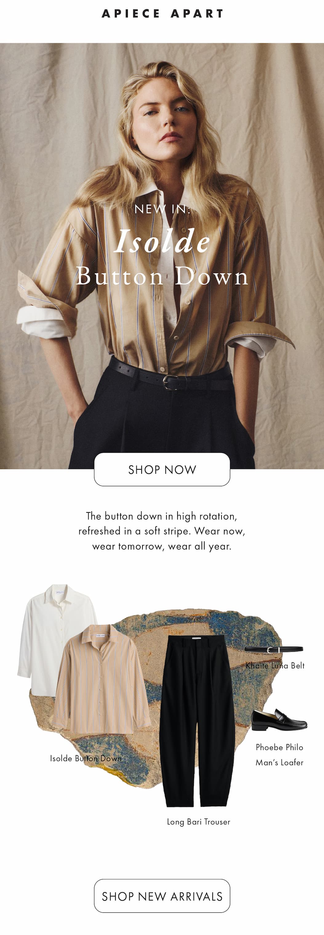 Isolde Button Down