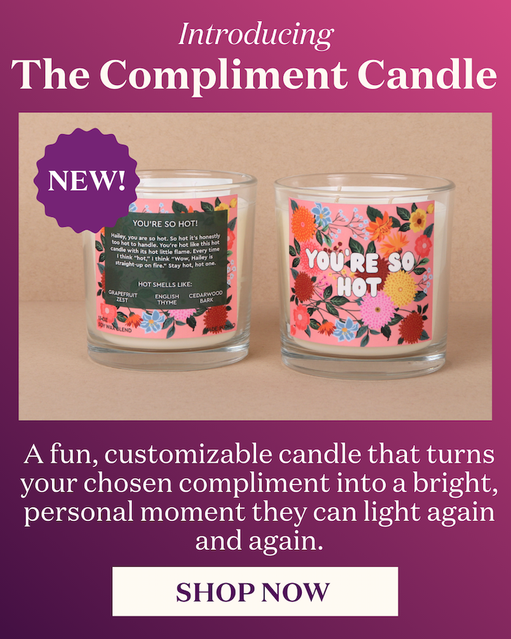 The Compliment Candle